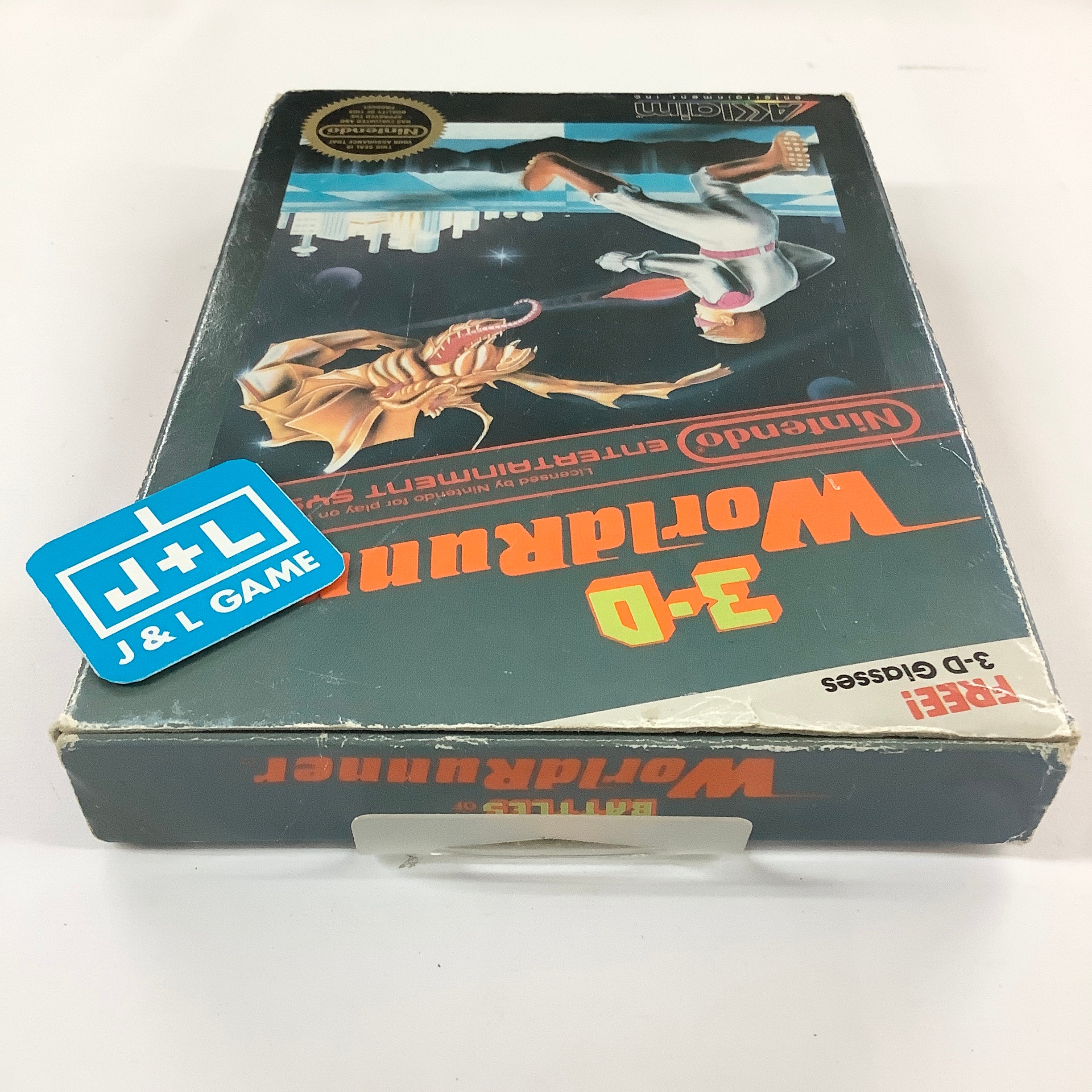 3-D WorldRunner - (NES) Nintendo Entertainment System [Pre-Owned] Video Games Acclaim   