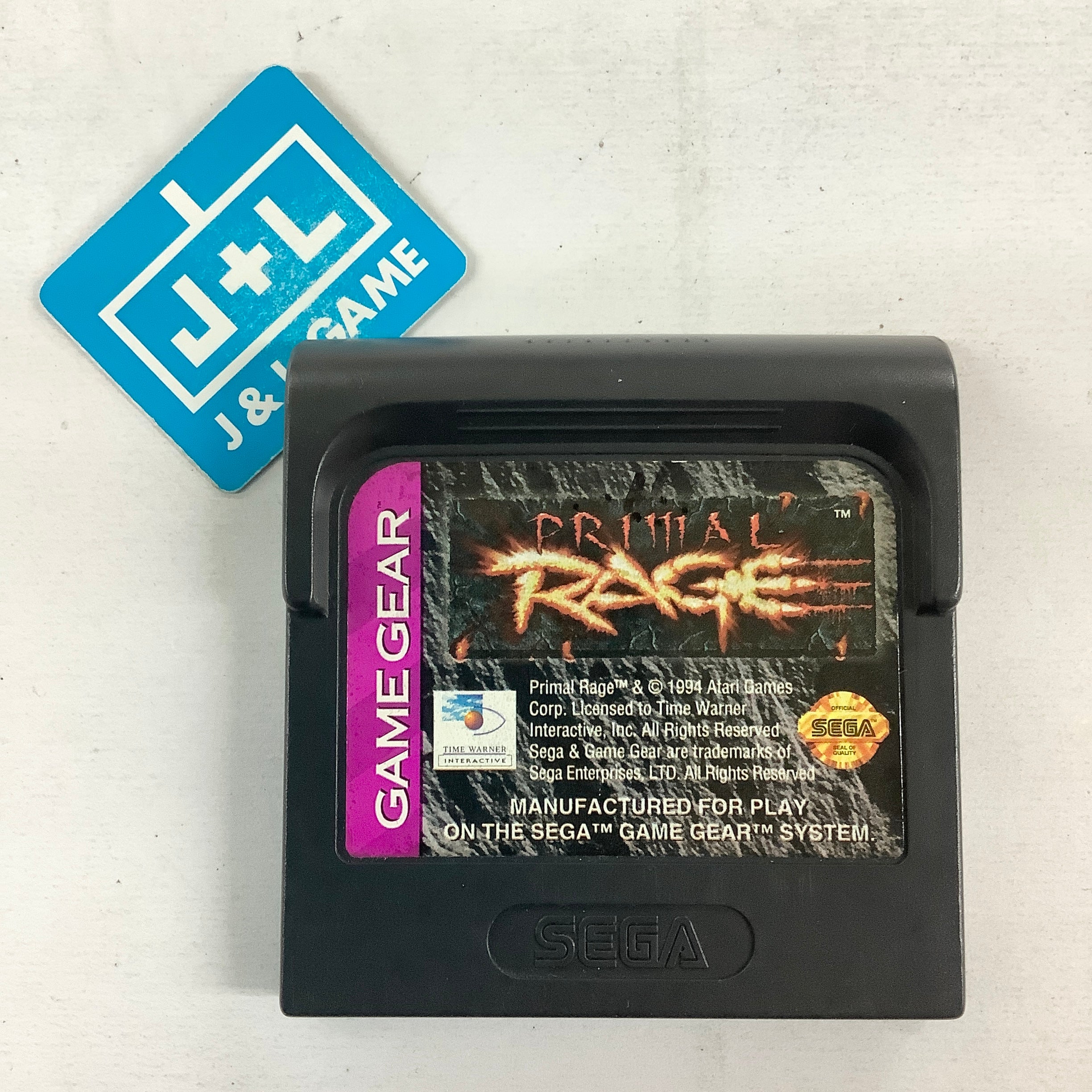 Primal Rage - SEGA GameGear [Pre-Owned] Video Games Time Warner Interactive   