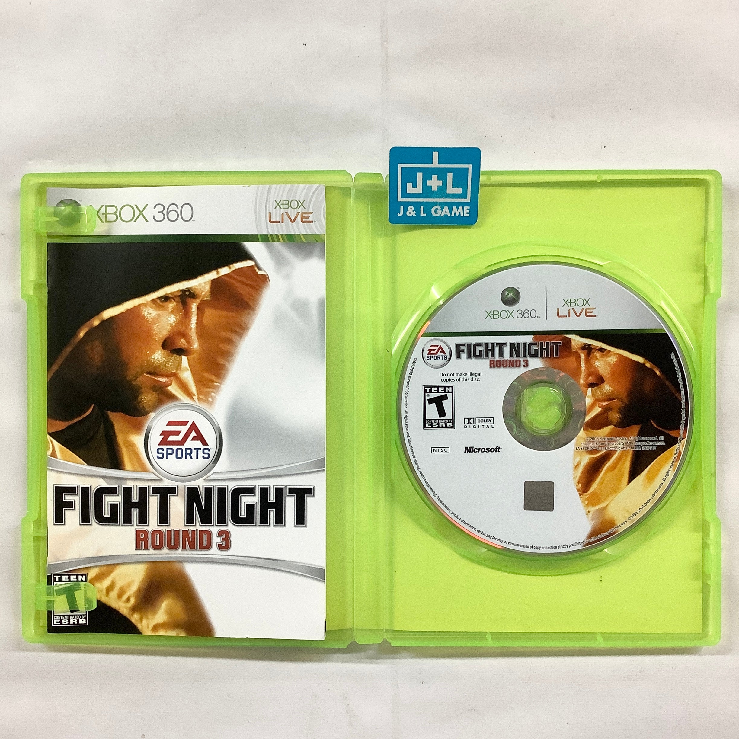 Fight Night Round 3 - Xbox 360 [Pre-Owned] Video Games EA Sports   