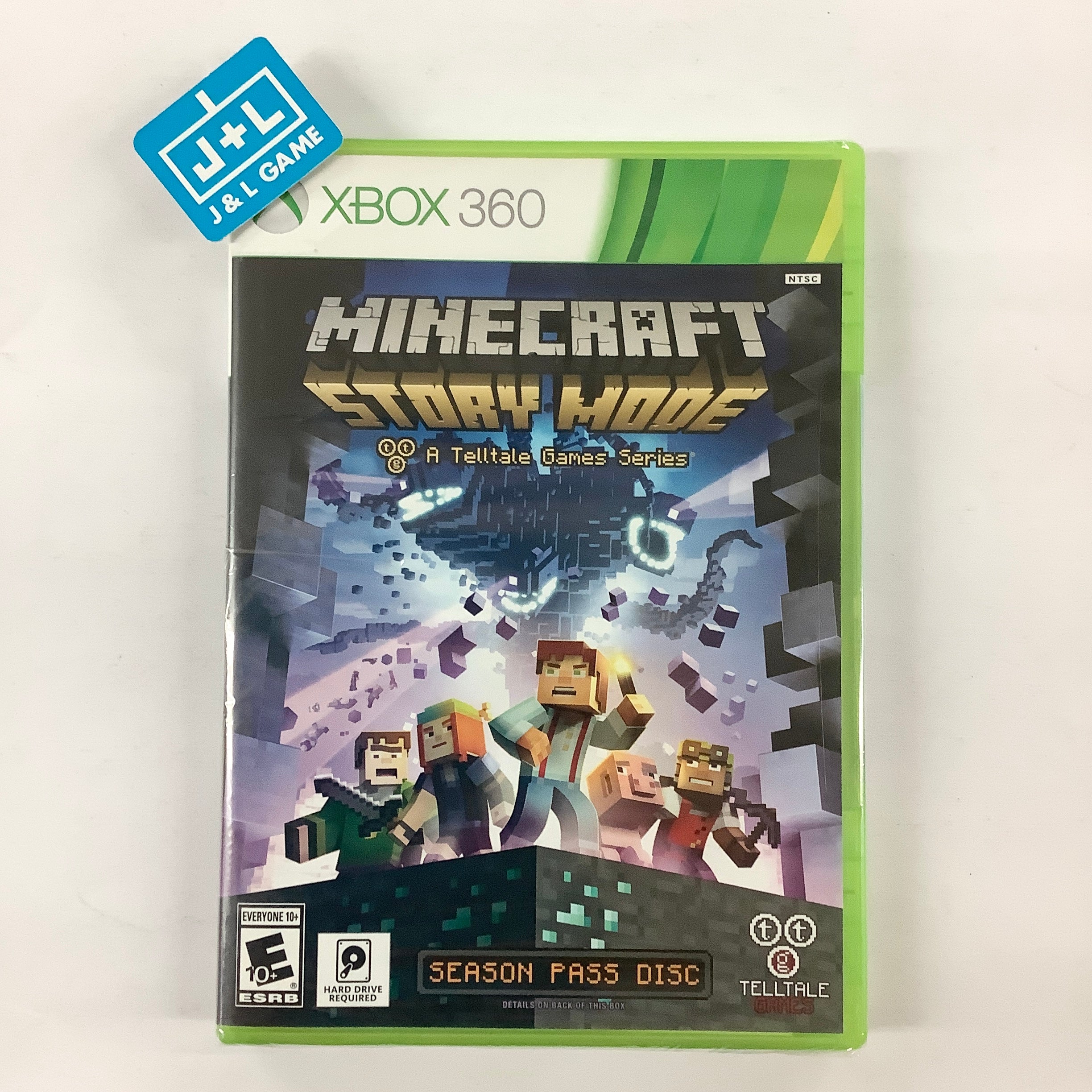 Minecraft: Story Mode - Season Pass Disc - Xbox 360 Video Games Telltale Games   