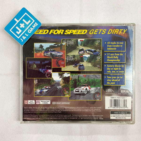Need For Speed: V-Rally PS1 Game For Sale