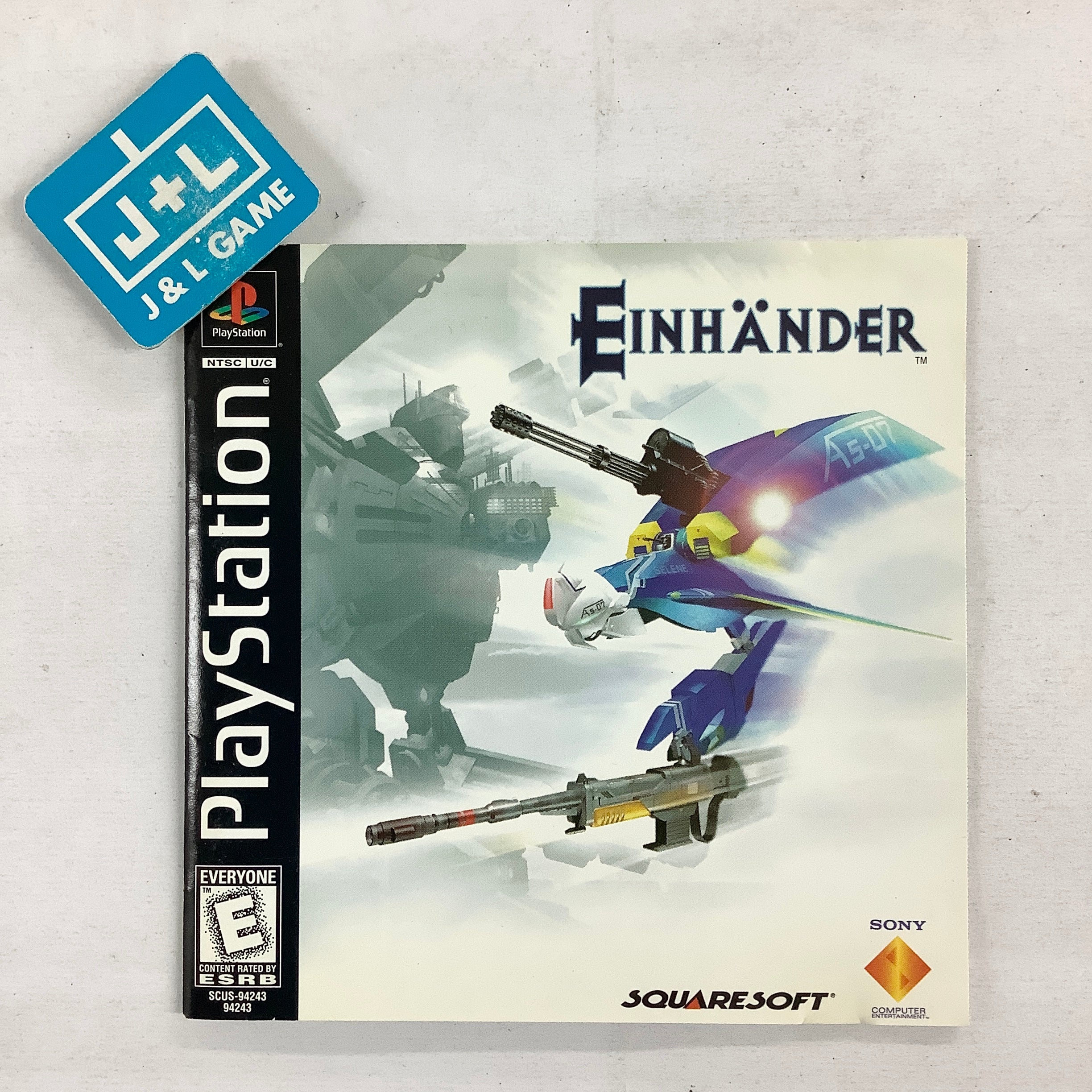 Einhander - (PS1) PlayStation 1 [Pre-Owned] Video Games SCEA   