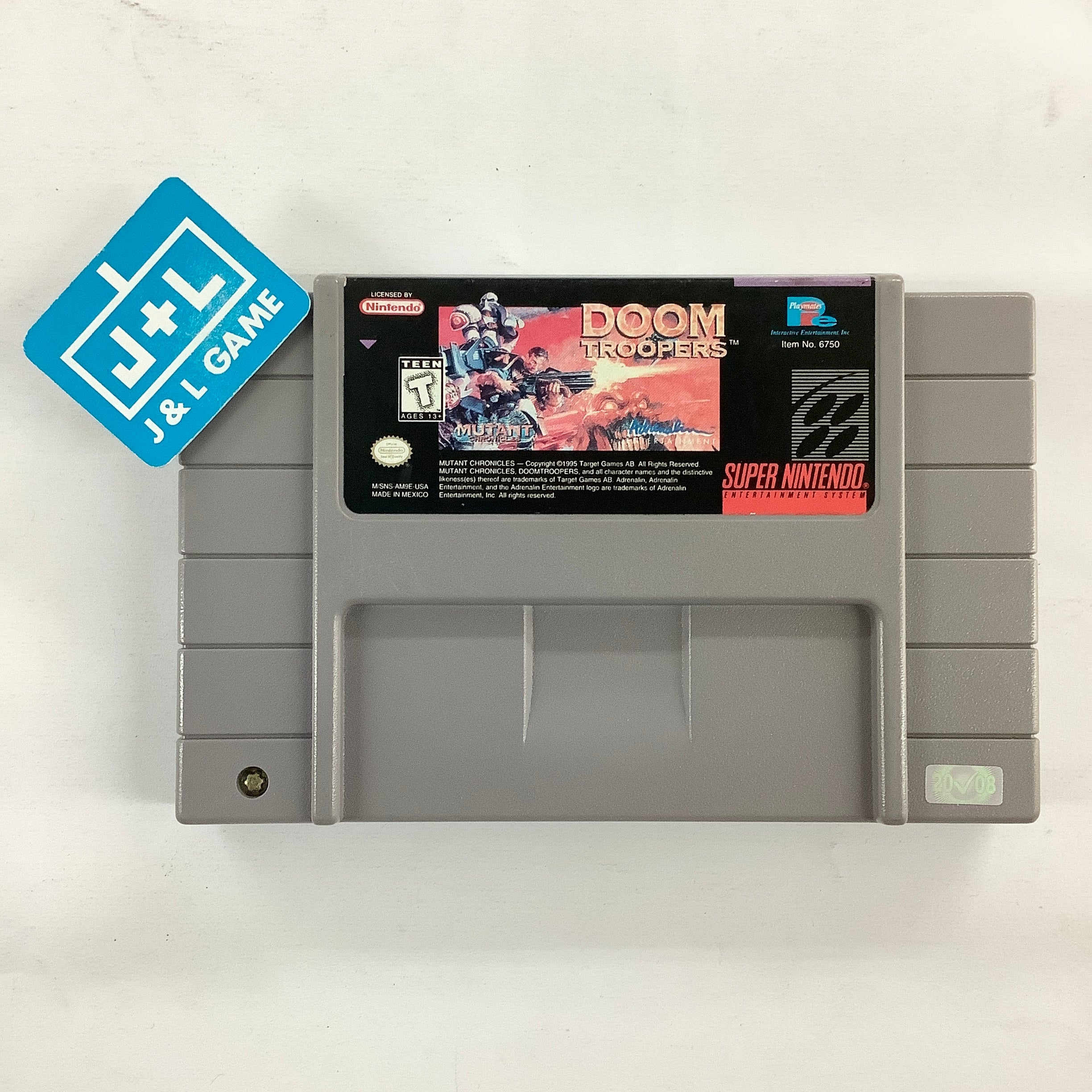 Mutant Chronicles Doom Troopers - (SNES) Super Nintendo [Pre-Owned]