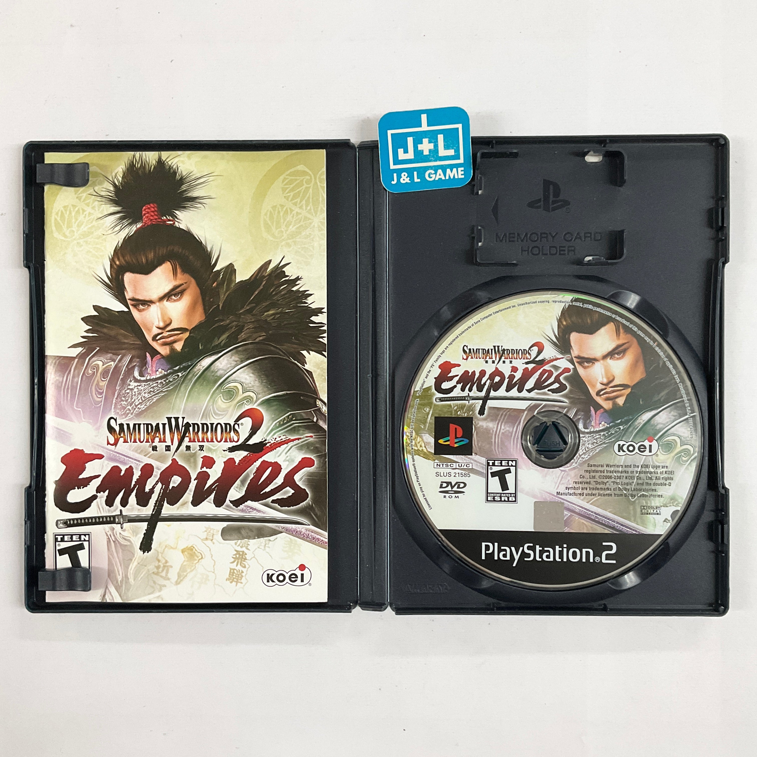 Samurai Warriors 2: Empires - (PS2) PlayStation 2 [Pre-Owned] Video Games Koei   