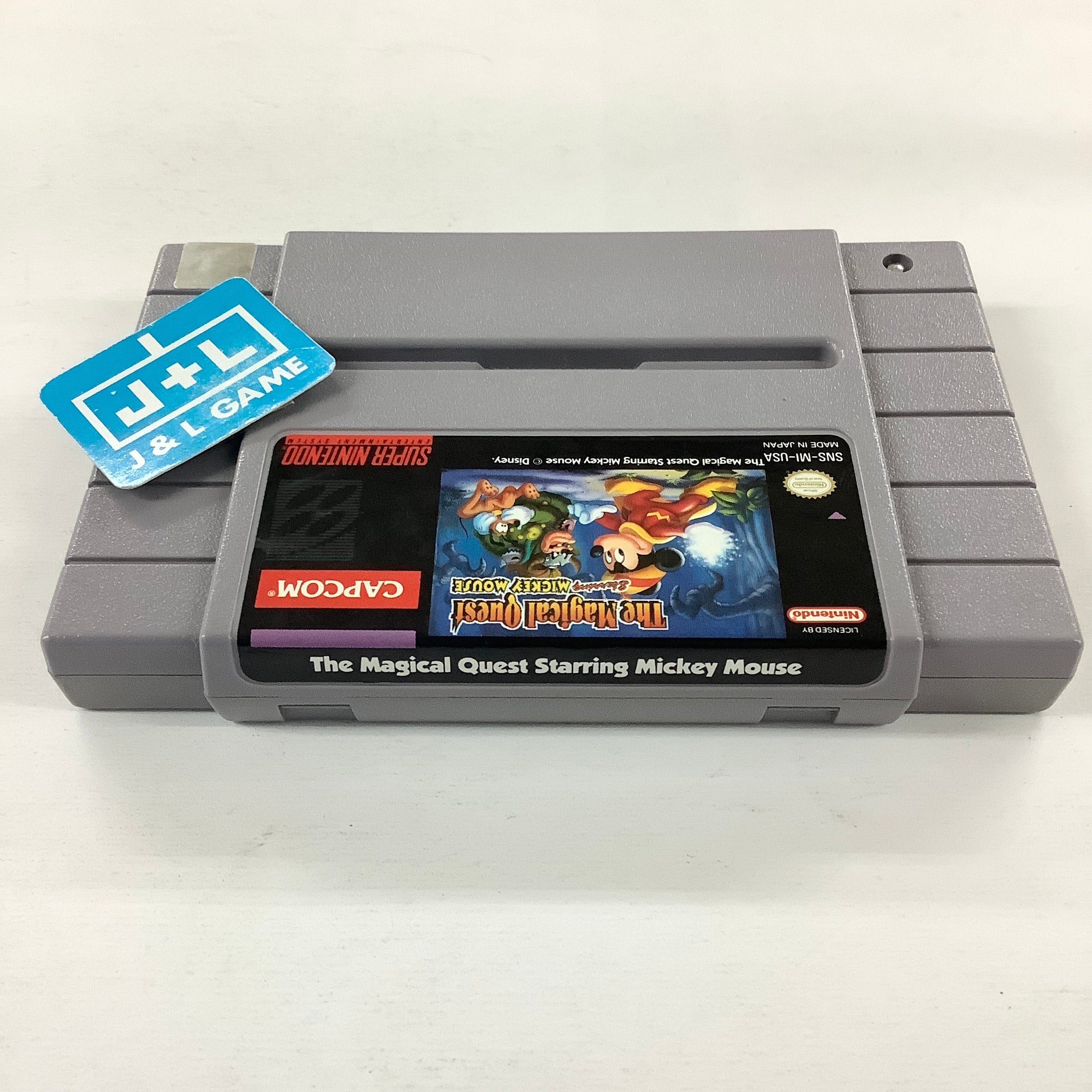 The Magical Quest Starring Mickey Mouse - (SNES) Super Nintendo [Pre-Owned] Video Games Capcom   