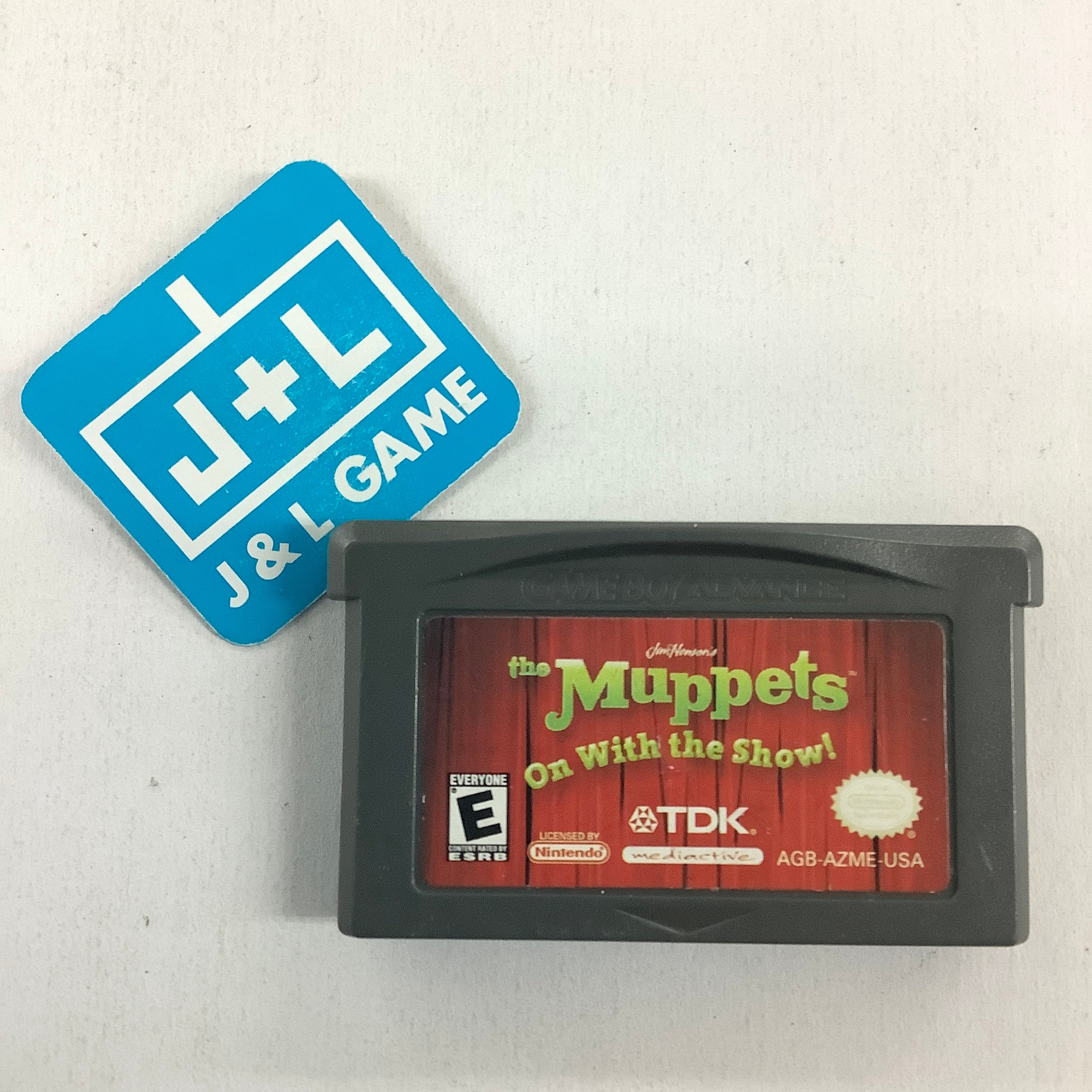 The Muppets: On With The Show! - (GBA) Game Boy Advance [Pre-Owned] Video Games TDK Mediactive   