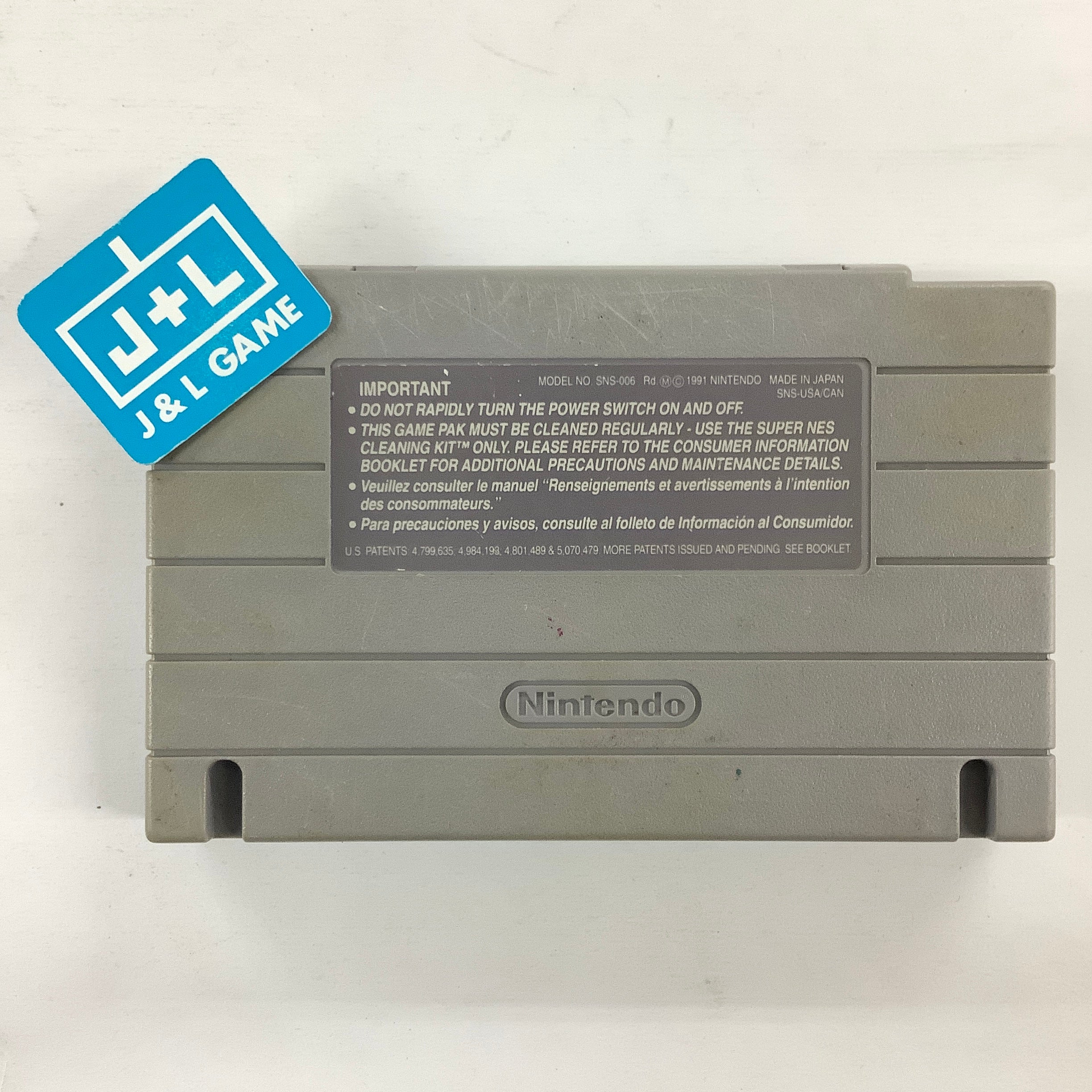 Chuck Rock - (SNES) Super Nintendo [Pre-Owned] Video Games Sony Imagesoft   