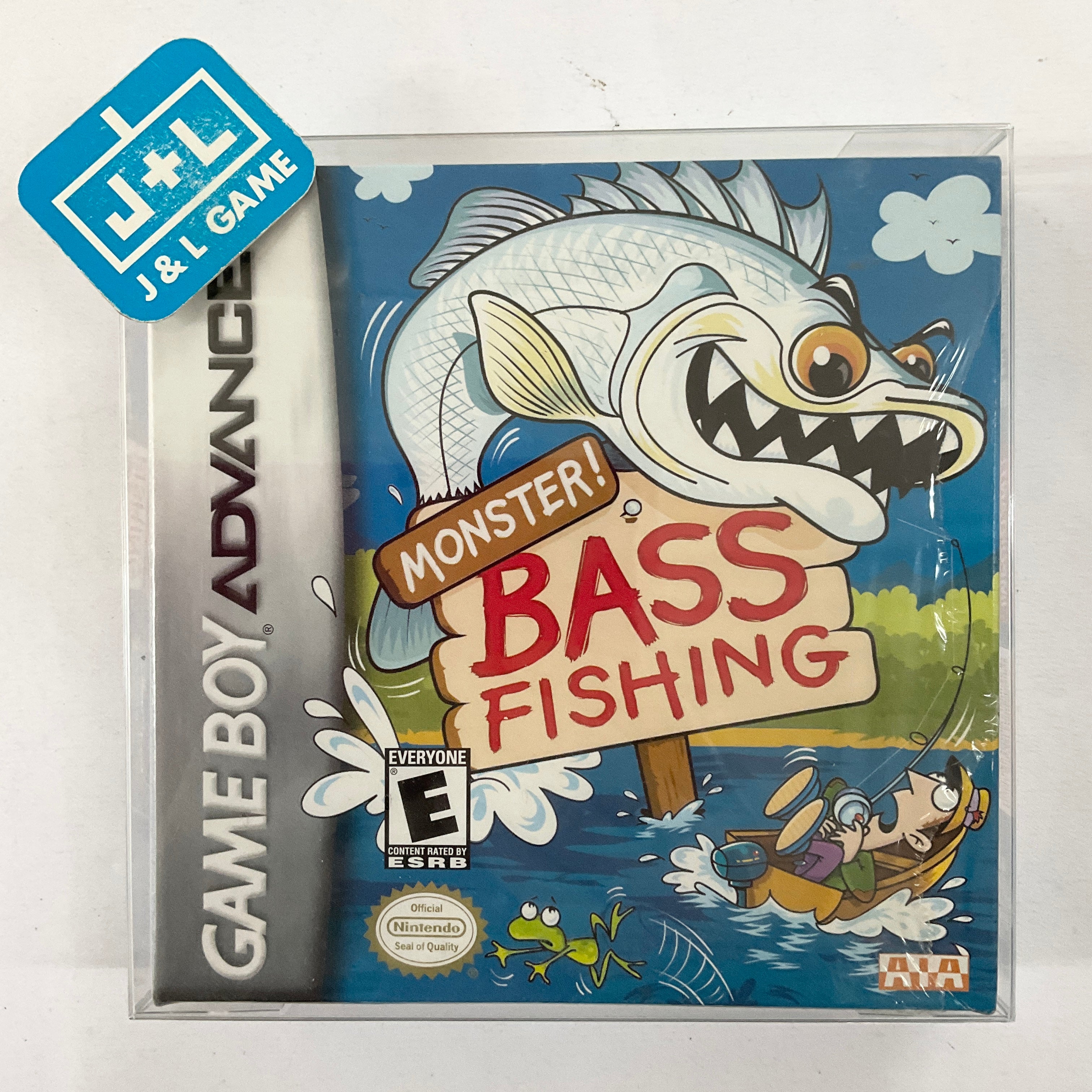 Monster! Bass Fishing - (GBA) Game Boy Advance