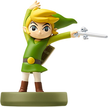 Toon Link (The Legend of Zelda: Wind Waker) - Nintendo WiiU Amiibo Amiibo Nintendo   