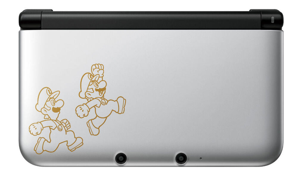 Nintendo 3DS XL (Silver Mario & Luigi) - Nintendo 3DS [Pre-Owned] Consoles Nintendo   