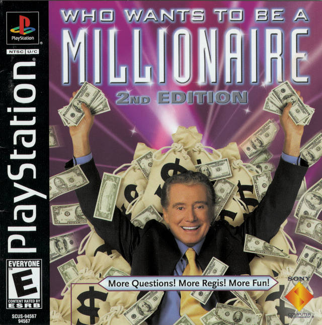Who Wants to Be a Millionaire 2nd Edition - (PS1) PlayStation 1 [Pre-Owned] Video Games Buena Vista Interactive   