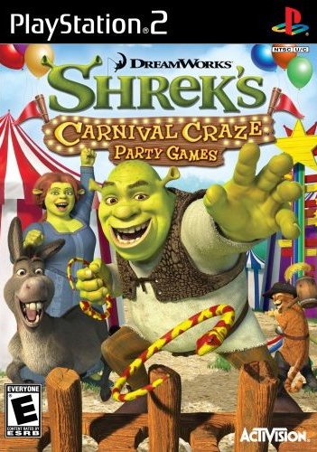 Shrek's Carnival Craze - PlayStation 2 Video Games Activision   