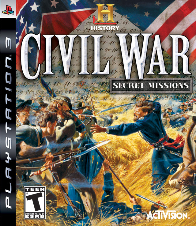The History Channel: Civil War - Secret Missions - (PS3) PlayStation 3 [Pre-Owned] Video Games Activision   