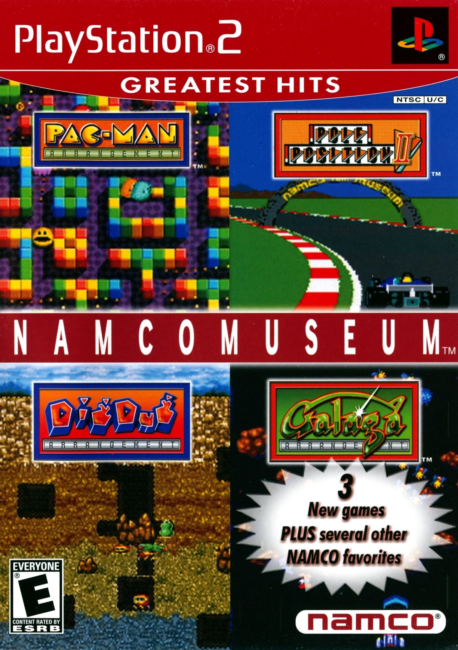 Namco Museum (Greatest Hits)  - (PS2) PlayStation 2 Video Games Namco   