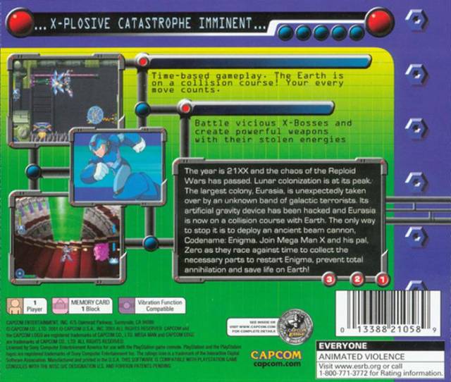Mega Man X5 - (PS1) PlayStation 1 [Pre-Owned] Video Games Capcom   