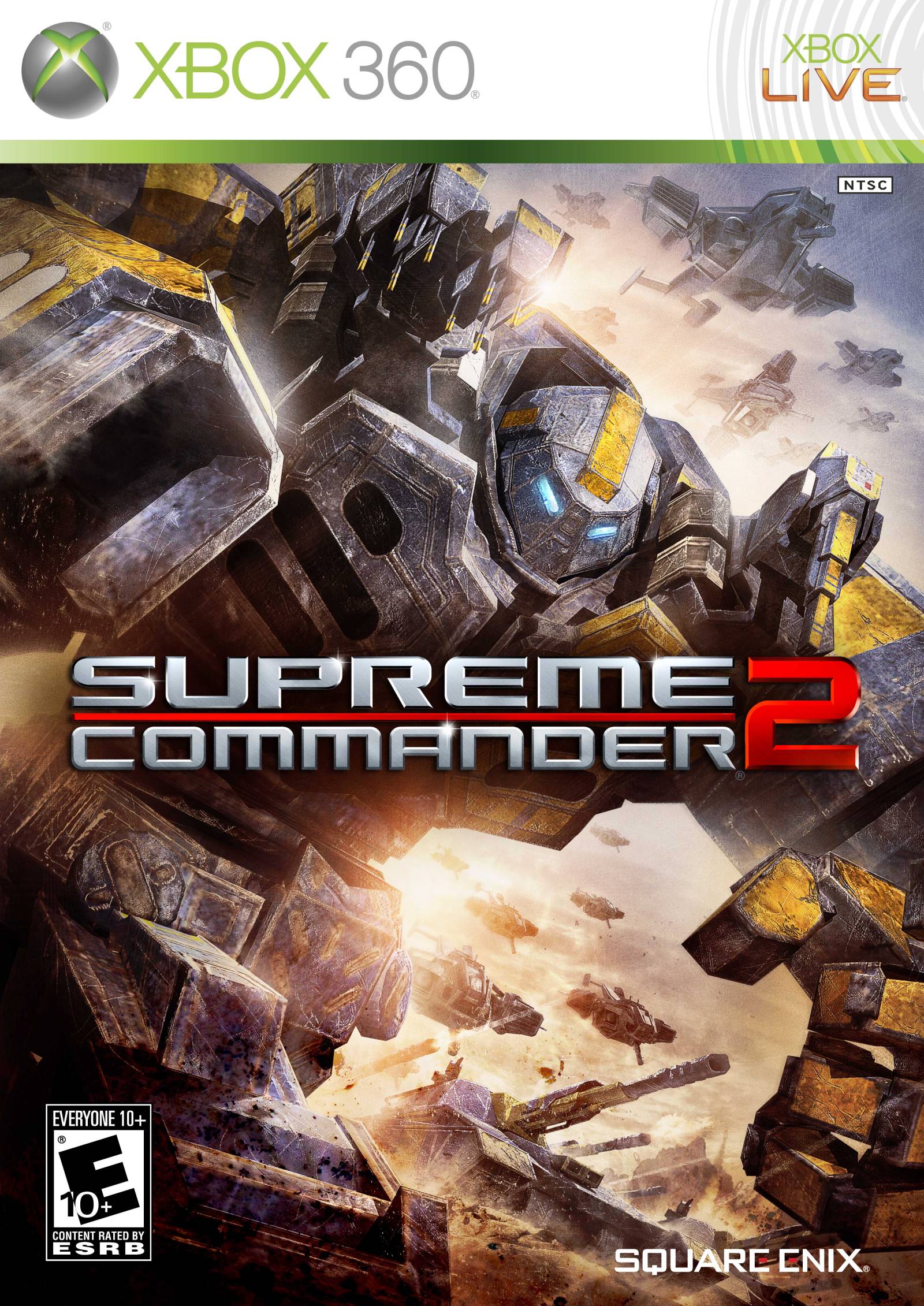 Supreme Commander 2 - Xbox 360 [Pre-Owned] Video Games Square Enix   