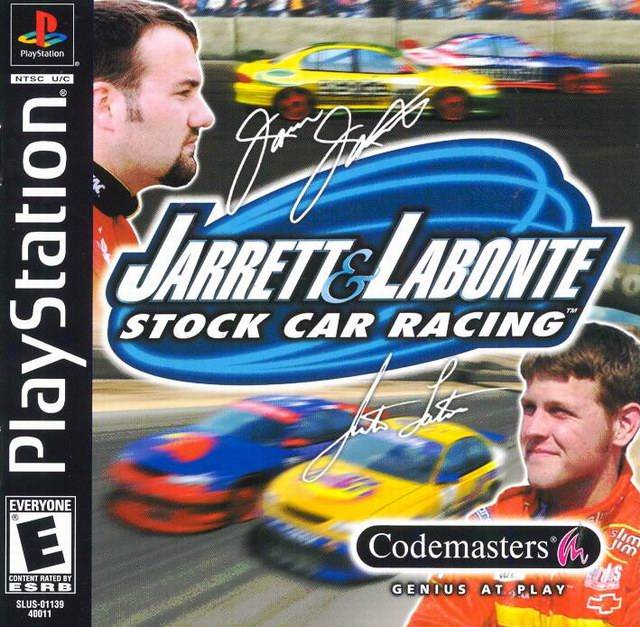 Jarrett & Labonte Stock Car Racing - (PS1) PlayStation 1 [Pre-Owned] Video Games Codemasters   