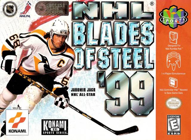 NHL Blades of Steel '99 - (N64) Nintendo 64 [Pre-Owned] Video Games Konami   
