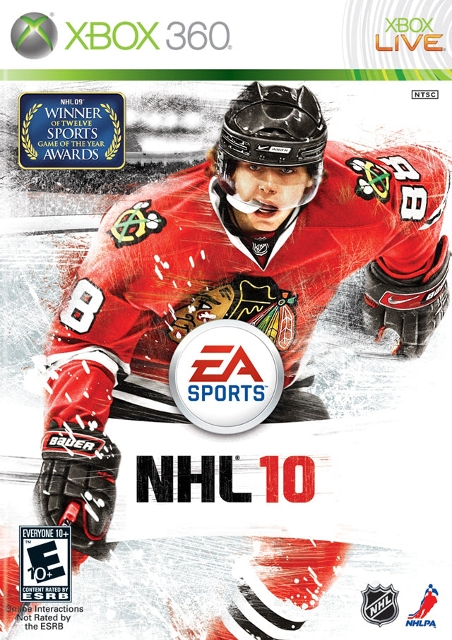 NHL 10 - Xbox 360 [Pre-Owned] Video Games EA Sports   