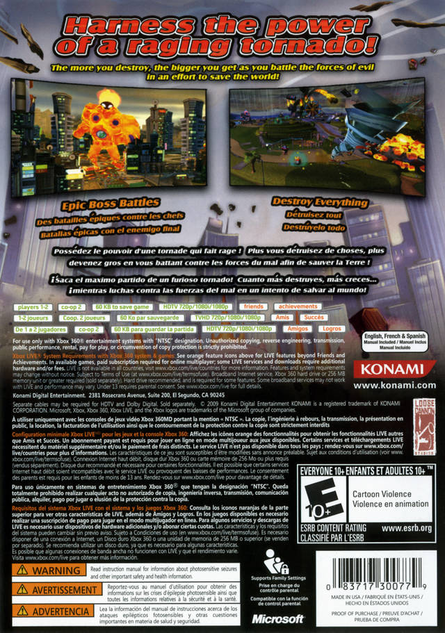 Tornado Outbreak - Xbox 360 [Pre-Owned] Video Games Konami   