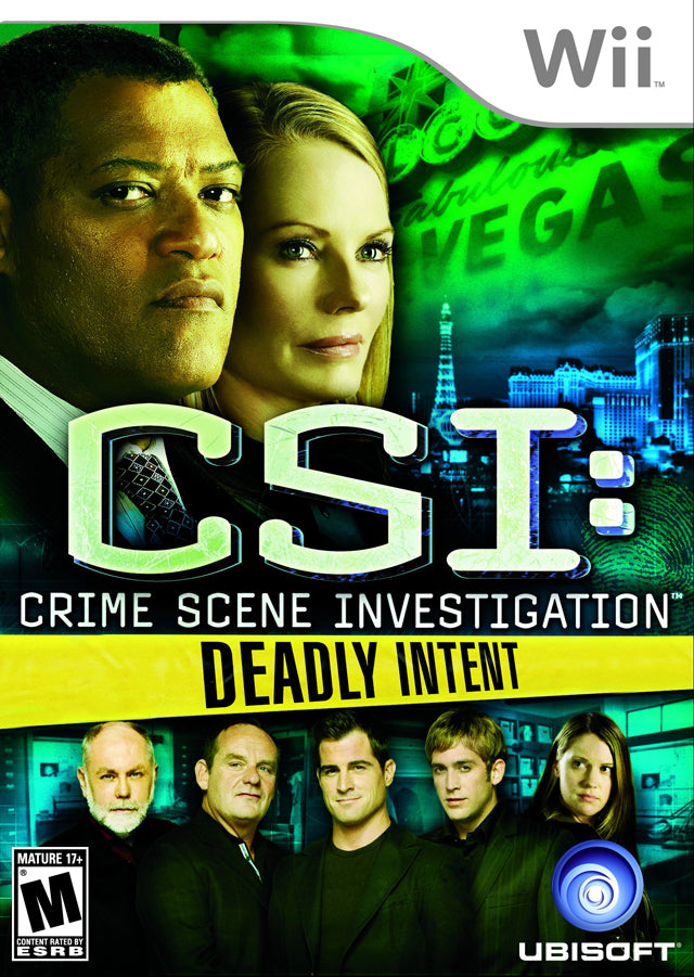 CSI: Crime Scene Investigation: Deadly Intent - Nintendo Wii [Pre-Owned] Video Games Ubisoft   