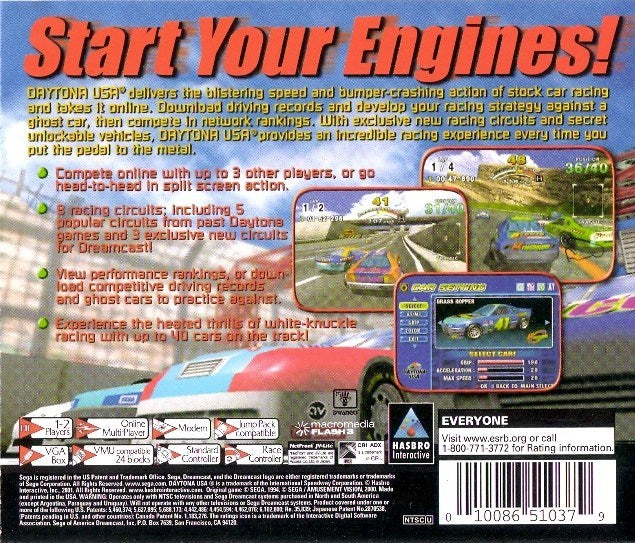Daytona USA - (DC) SEGA Dreamcast Video Games Sega   