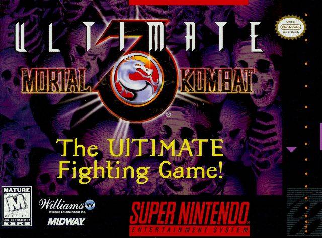 Ultimate Mortal Kombat 3 - (SNES) Super Nintendo  [Pre-Owned] Video Games Williams   