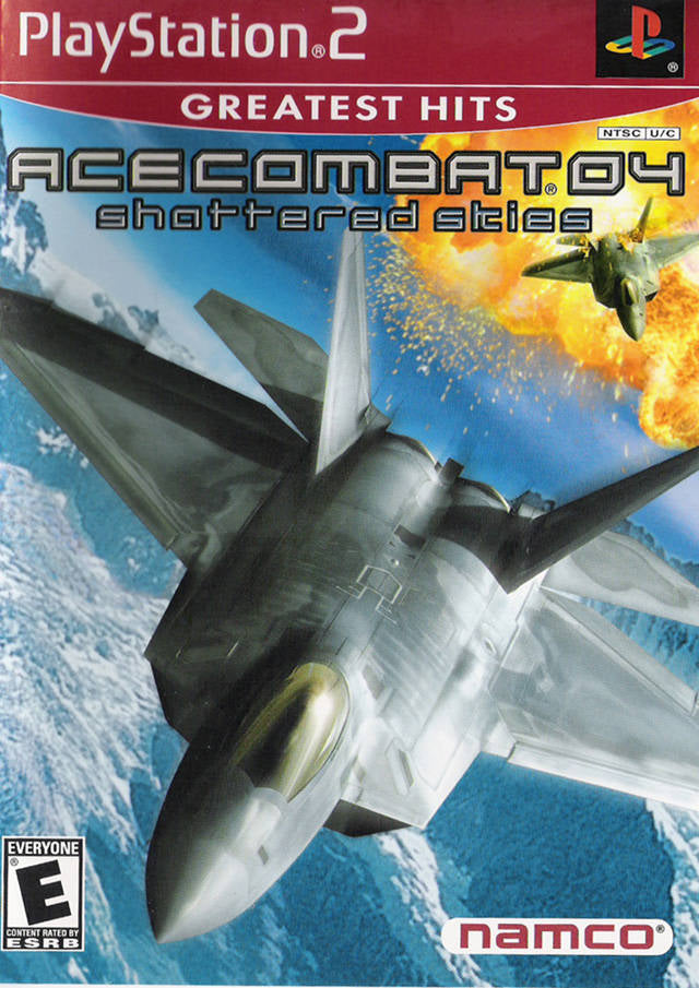 Ace Combat 04: Shattered Skies (Greatest Hits) - (PS2) PlayStation 2 [Pre-Owned] Video Games Namco   