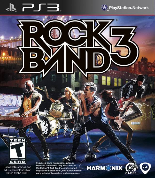 Rock Band 3 - (PS3) PlayStation 3 [Pre-Owned] Video Games MTV Games   