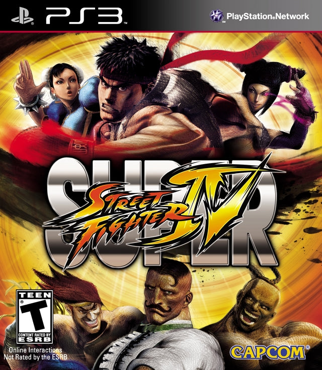 Super Street Fighter IV -  (PS3) PlayStation 3 [Pre-Owned] Video Games Capcom   