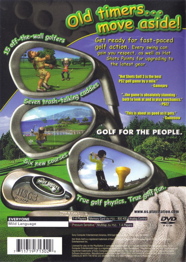 Hot Shots Golf 3 (Greatest Hits) - (PS2) PlayStation 2 [Pre-Owned] Video Games SCEA   