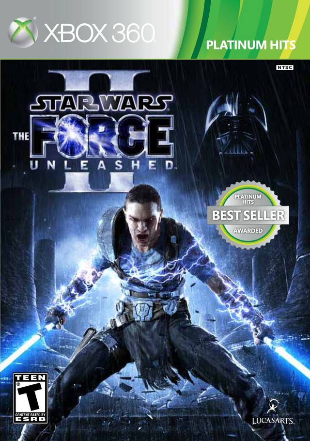 Star Wars: The Force Unleashed II (Platinum Hits) - Xbox 360 [Pre-Owned] Video Games LucasArts   