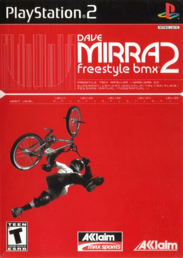 Dave Mirra Freestyle BMX 2 - (PS2) PlayStation 2 [Pre-Owned] Video Games Acclaim   