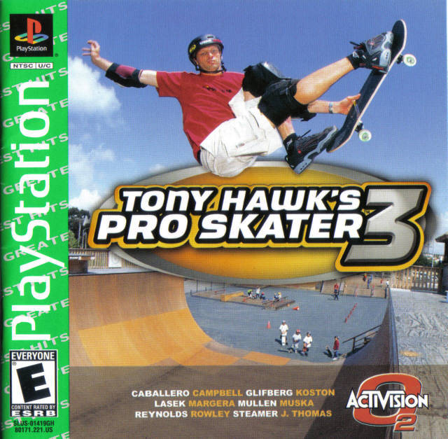 Tony Hawk's Pro Skater 3 (Greatest Hits) - (PS1) PlayStation 1 [Pre-Owned] Video Games Activision   