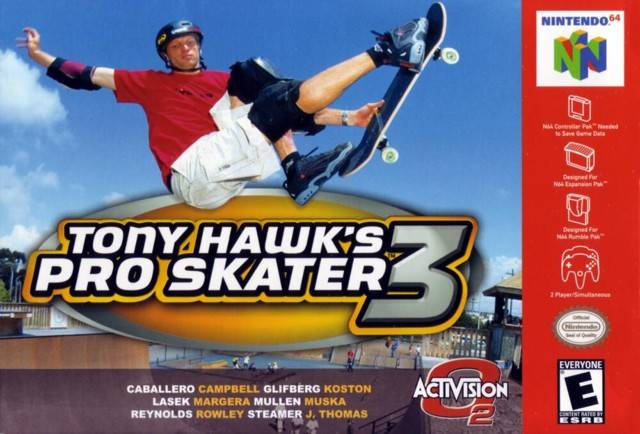 Tony Hawk's Pro Skater 3 - (N64) Nintendo 64 [Pre-Owned] Video Games Activision   
