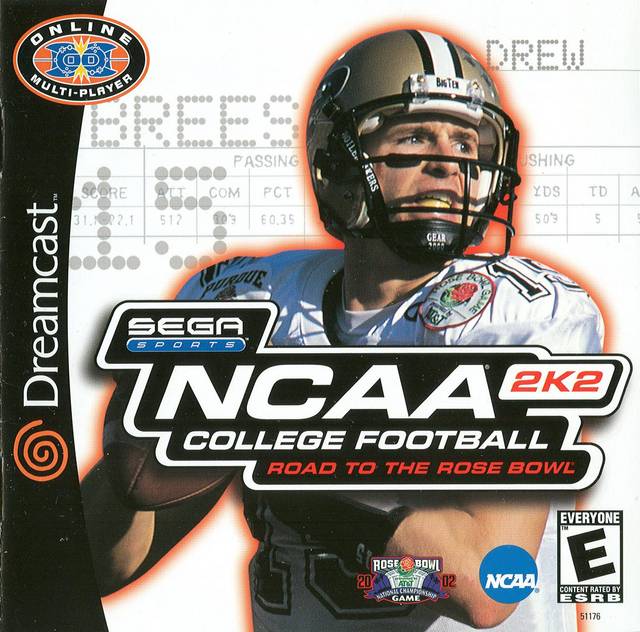 NCAA College Football 2K2 - (DC) SEGA Dreamcast [Pre-Owned] Video Games Sega   