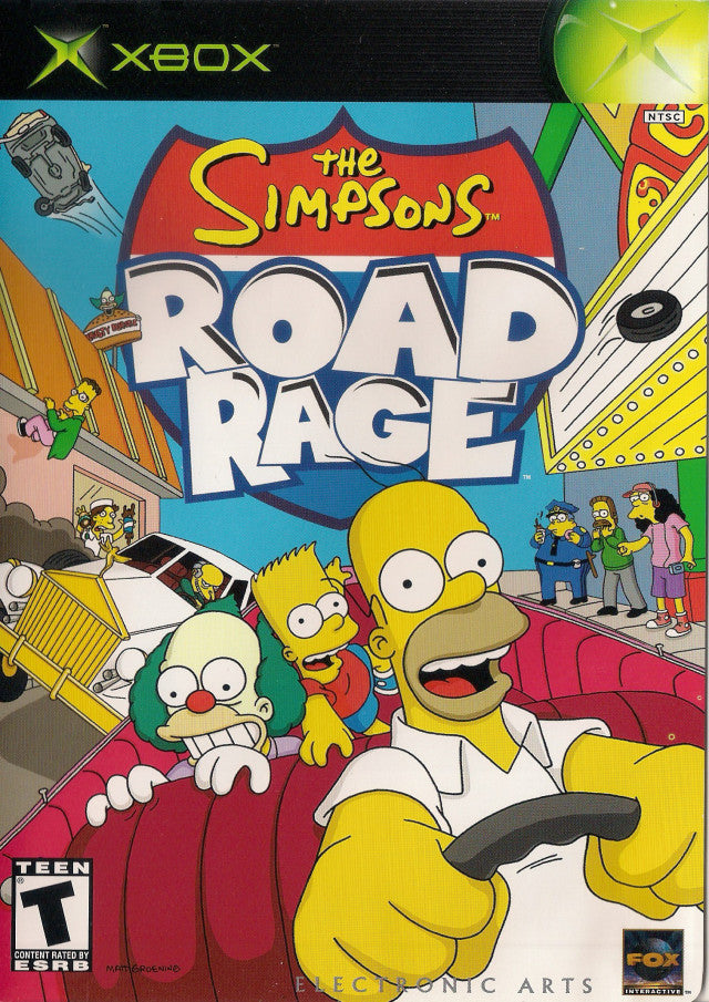 The Simpsons: Road Rage - (XB) Xbox [Pre-Owned] Video Games Electronic Arts   