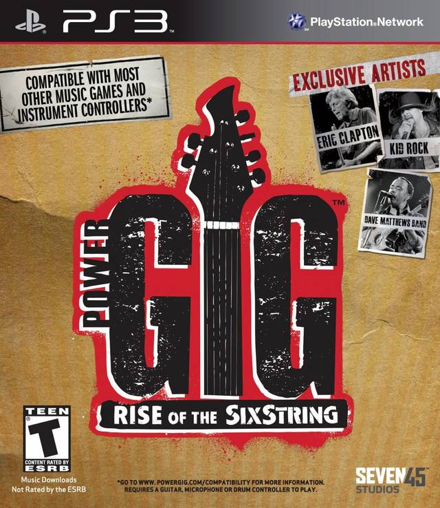 Power Gig: Rise of the SixString - (PS3) PlayStation 3 Video Games Seven45 Studios   