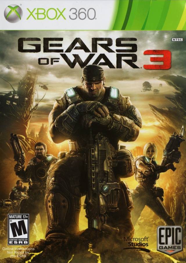 Gears of War 3 - Xbox 360 [Pre-Owned] Video Games Microsoft Game Studios   