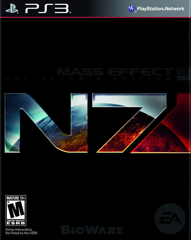 Mass Effect 3 (N7 Collector's Edition) - (PS3) PlayStation 3 [Pre-Owned] Video Games Electronic Arts   