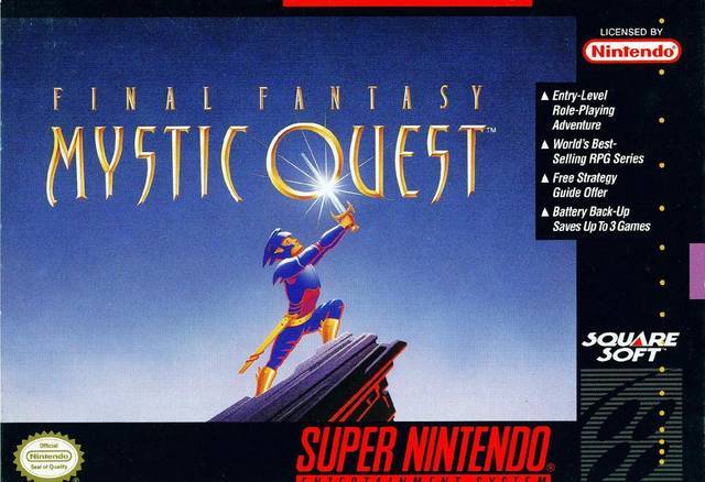 Final Fantasy: Mystic Quest - (SNES) Super Nintendo [Pre-Owned] Video Games SquareSoft   