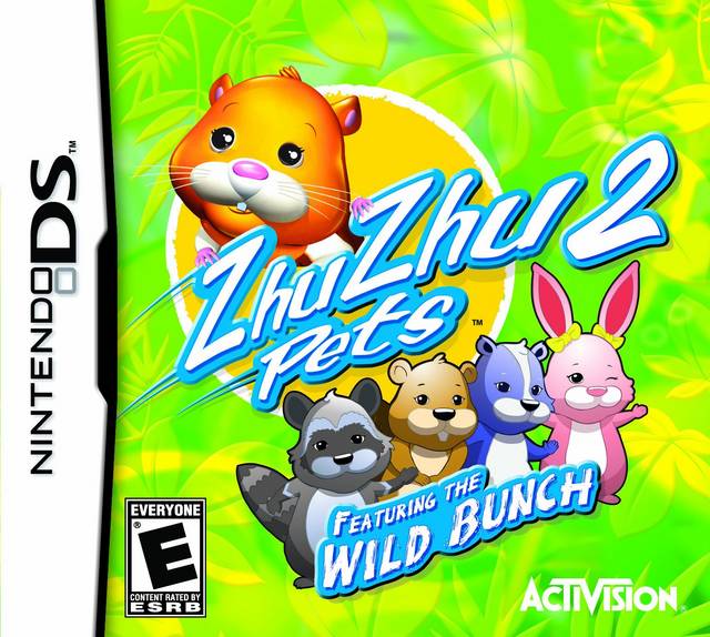 ZhuZhu Pets 2: Featuring The Wild Bunch - Nintendo DS Video Games Activision   