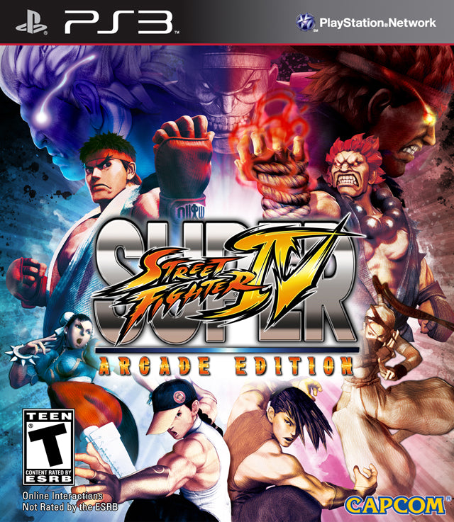 Super Street Fighter IV: Arcade Edition - (PS3) PlayStation 3 [Pre-Owned] Video Games Capcom   