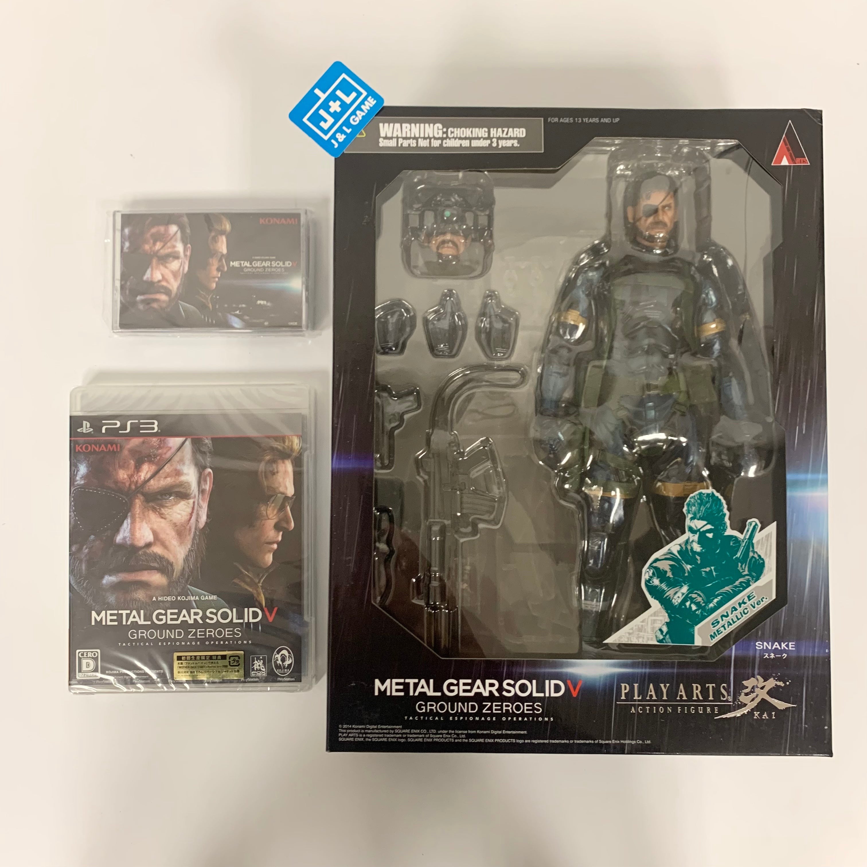 Metal Gear Solid V: Ground Zeroes (Premium Package) - (PS3) PlayStation 3 ( Japanese Import ) Video Games Konami   