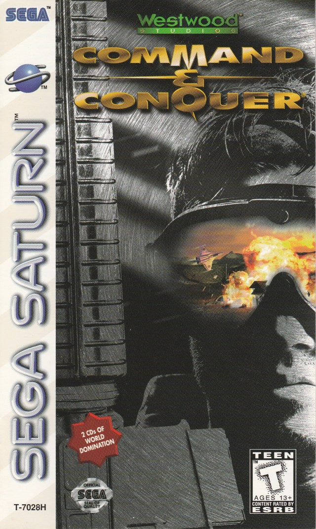 Command & Conquer - (SS) SEGA Saturn [Pre-Owned] Video Games Westwood Studios   
