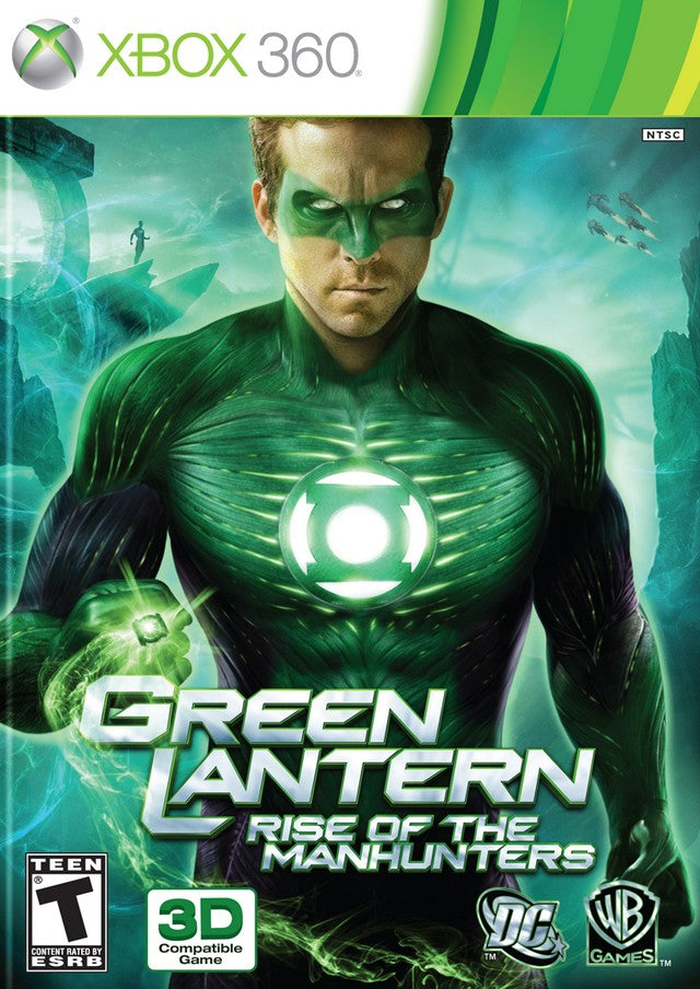 Green Lantern: Rise of the Manhunters - Xbox 360 [Pre-Owned] Video Games Warner Bros. Interactive Entertainment   