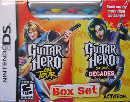 Guitar Hero: On Tour & Guitar Hero: On Tour Decades (Box Set) - (NDS) Nintendo DS [Pre-Owned] Video Games Activision   