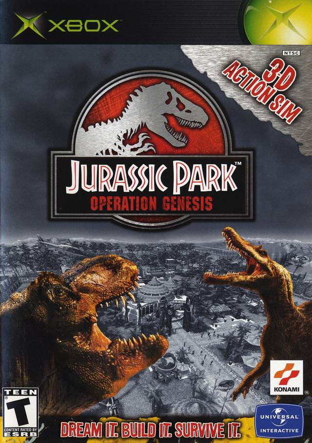 Jeu PS2 Jurassic Park Operation Genesis - Version Française, En Très Bon état