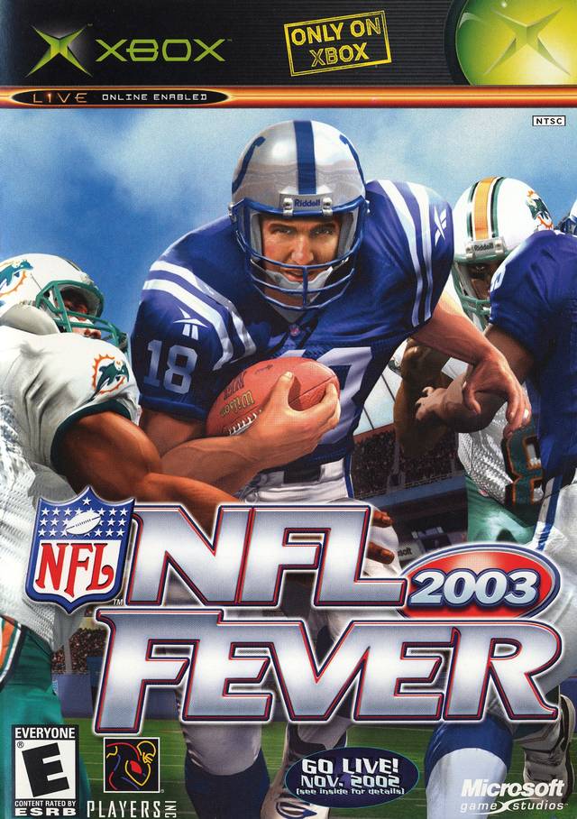NFL Fever 2003 - Xbox Video Games Microsoft Game Studios   