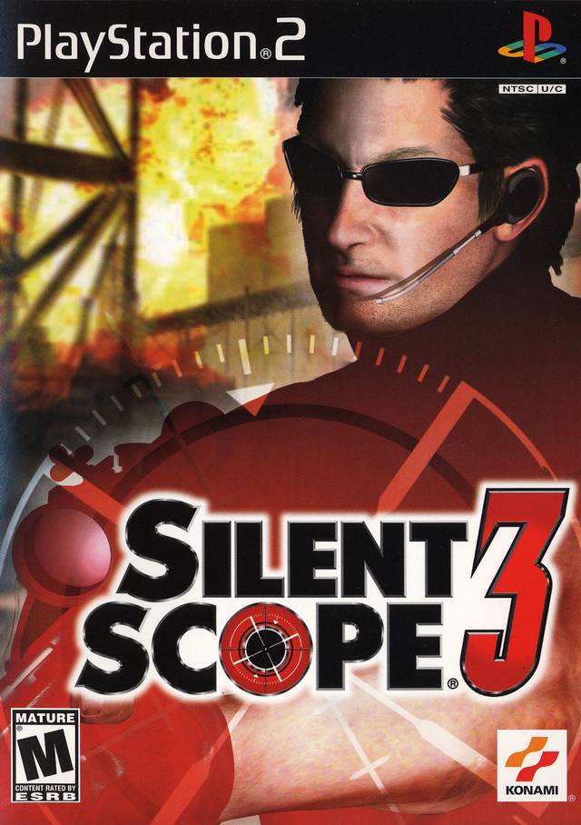 Silent Scope 3 - PlayStation 2 Video Games Konami   